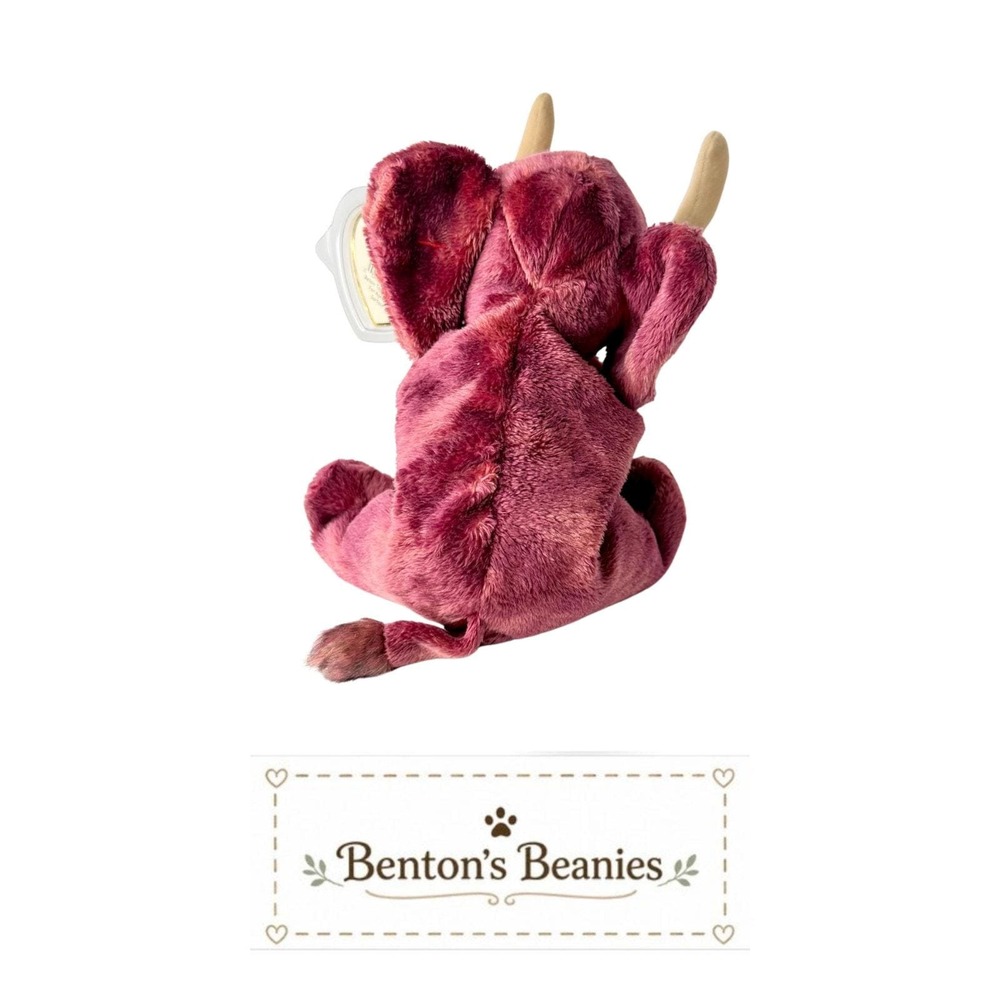 Colosso the Mammoth Ty Beanie Baby | Prehistoric Plush Pal 🦣 | Mint Heart Tag ⭐ - Picture 3 of 6